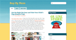 Desktop Screenshot of buybymom.com